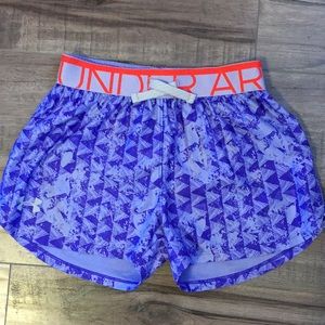 Girls Under Armour Athletic Shorts. Small. NWOT